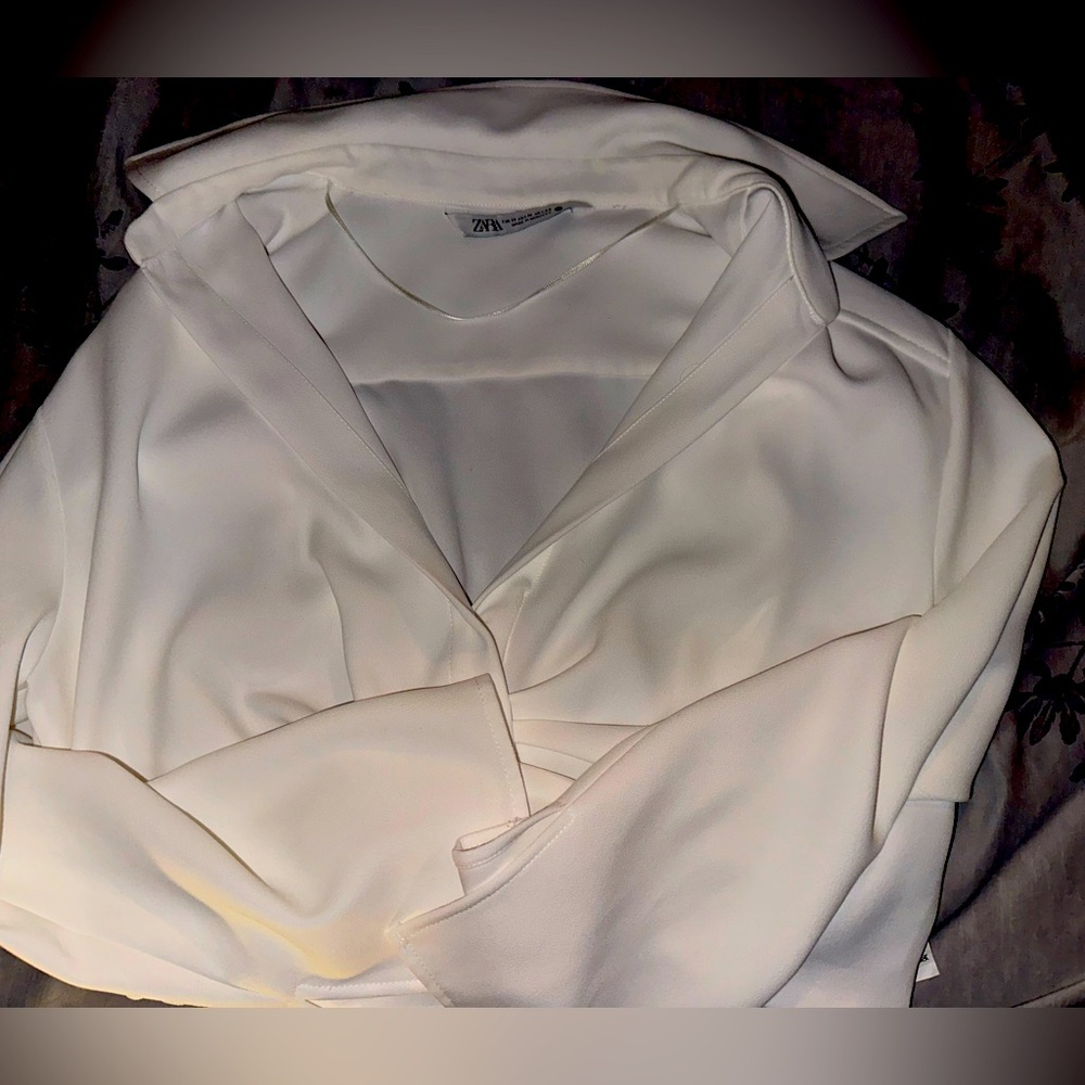 Zara Crop top Blouse